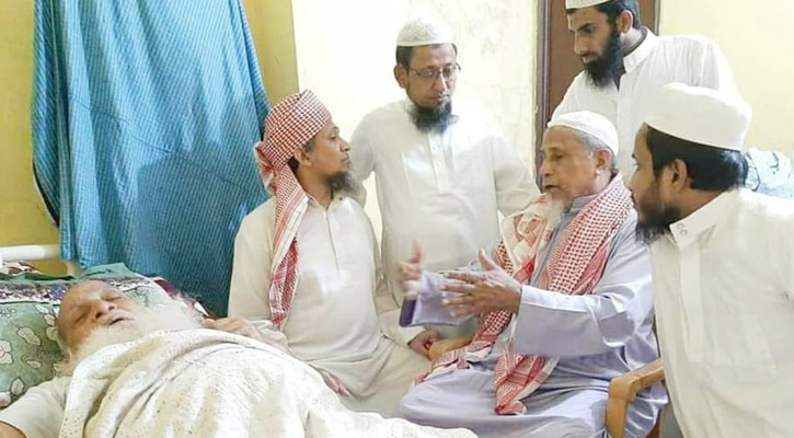 Hefazat ameer Mohibullah Babunagari hospitalised